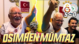 OSİMHEN MÜMTAZ GALATASARAY 5 ATINCA CENGİZHAN DALGA GEÇTİ😂 GALATASARAY 50 RİZESPOR galatasaray [upl. by Aicemed]