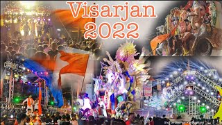 BIDAR GANESH VISARJAN 2022 DJ Ne To wat laga di 😎4k dj visarjan ganesh [upl. by Attiuqram]