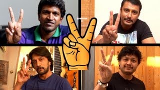 VICTORY  Khali Quater Stars Special Full HD Kannada Song  DARSHAN  PUNEETH  SUDEEP  GANESH [upl. by Scotty]