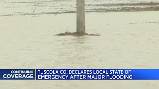 Tuscola Co declares local state of emergency after major flooding [upl. by Ellett]