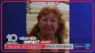 Woman killed after Helene hits St Pete Beach [upl. by Hafirahs488]