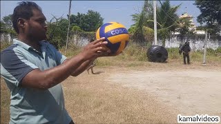 DONDAPADU VOLLEY BALL BET MATCH  NaveenVasuBasha VS Koti Swamy amp Guru Swamy  kamalvideos [upl. by Jonah345]