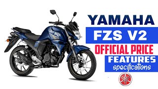 Yamaha fzs v2 price in nepal 2022 [upl. by Adar]