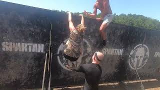 Spartan Super Asheville 2023 OBSTACLES ONLY [upl. by Pelaga206]