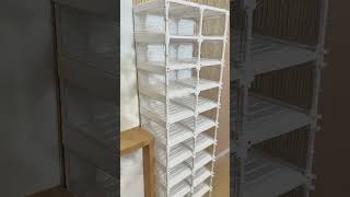 Shoe Storage Organizer ANTBOX NoAssembly Shoe Rack Enhances Home Neatness shoeorganizer [upl. by Etnoj260]