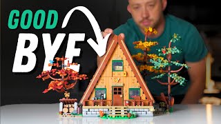 Should You Buy The RETIRING LEGO AFrame Cabin [upl. by Yrek]