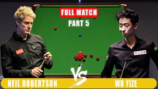 Neil Robertson vs Wu Yize Final Snooker 2024  English Open 2024 Snooker Highlights Part 5 [upl. by Assirat]