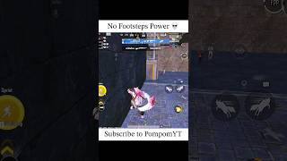 No footsteps power PompomYT00 shorts bgmi zeltrax pubg viralshorts [upl. by Idihc730]