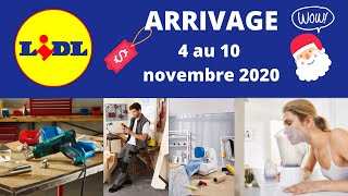 LIDL ARRIVAGE SEMAINE DU 4 NOVEMBRE 2020 [upl. by Onder]