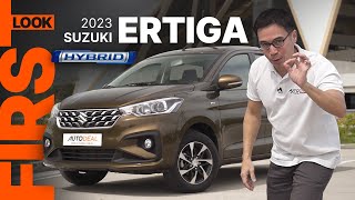 2023 Suzuki Ertiga Hybrid First Impressions [upl. by Oirevas]