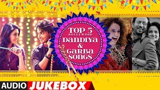 Top 5 Bollywood Dandiya amp Garba Songs 2018  Navratri Bollywood Songs  Hindi Songs  TSeries [upl. by Atrebor]