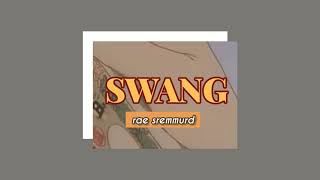 Rae Sremmurd  Swang  slowed  reverb  lyrics [upl. by Aitselec379]