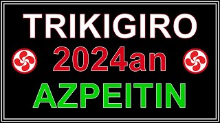 202410180701 Zazpigarren Trikiti taldea Azpeitin Trikigiro erromerian [upl. by Fulbright]