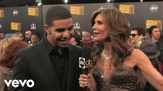 Drake  2009 Red Carpet Interview American Music Awards [upl. by Hylan]