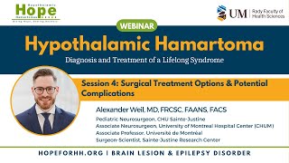 Treatment Options amp Potential Complications  Hypothalamic Hamartoma  A Lifelong Syndrome [upl. by Lenahtan965]