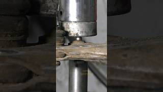 Quick removal of rivets from the suspension arm  advice from subscribers shorts [upl. by Cymbre]