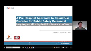 PS ECHO  October 13  A PreHospital Approach to Opioid Use Disorder for Public Safety Personnel [upl. by Aihsas417]