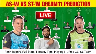 ADW vs STW Dream11 ADW vs STW Dream11 Prediction ADW vs STW Dream11 Team Big Bash Women [upl. by Acirej]