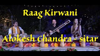 Raga Kirwani Alokesh Chandra  sitar Yury Lebedev  tabla 4K UHD November 1 2018 [upl. by Allister]