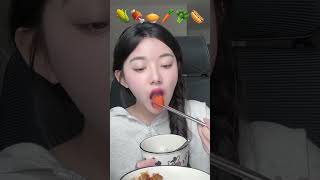 Mukbang cùng Quỳnh Truong ăn theo icon🌽🍖🥧🥕🥦🌭food mukbang xuhuong eating fyp trending [upl. by Tnerb]