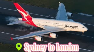 Sydney to London travel aviation pilot airlines [upl. by Greeley]