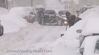 222015 Lowell MA Heavy Snows [upl. by Koal]