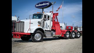 2012 Kenworth T800W Hydraulic Winch Truck [upl. by Enairb]