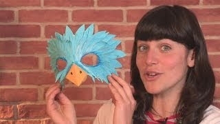 How To Make A Bird Mask [upl. by Aynotak]