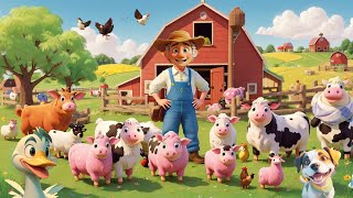 Old Macdonald Had A Farm  Childrens Nursery Rhymes Songs mikutvrhymes [upl. by Lula]