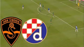 HNK Sibenik vs Dinamo Zagreb 04 Naglasci i Golovi  Prva HNL 202425 [upl. by Gare]