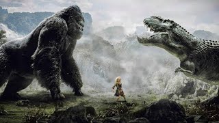 King Kong 2005 Full Movie Explained in Hindi  The Epic Story of Kong [upl. by Rotciv487]