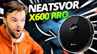 Neatsvor X600 Pro Review O robô aspirador que mudou minha vida [upl. by Arnaldo]