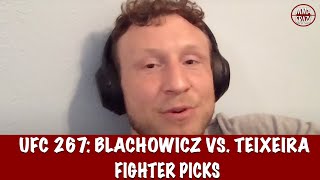 UFC 267 Jan Blachowicz vs Glover Teixeira Fighter Picks [upl. by Sharity]