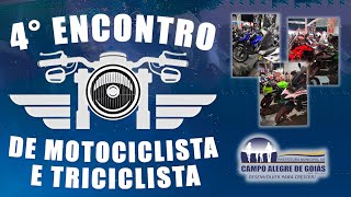 Encontro MotociclistasTriciclistasCarros Antigos Campo Alegre Goiás 2024  Drone Super Catalão [upl. by Sylvan]