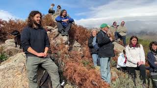 Inauguración de la ruta por la acequia de Las Lanchas en Aldeanueva de La Vera [upl. by Nolrah379]