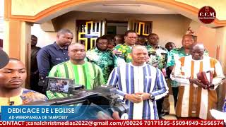 PASTEUR OUSMANE DIPAMA CANAL CHRIST MEDIAS LA PROMOTION DE LEVANGILE [upl. by Naerb996]