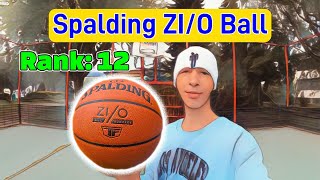 Spalding ZIO Basketball Rank 12 😁🏀😻 [upl. by Townie]