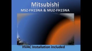 Mitsubishi MSZ FH15NA amp MUZ FH15NA include installation 3600 [upl. by Illa]