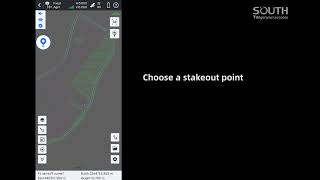 How to Direct Stakeout from CAD or dxf file in SOUTH DGPS in SurvStar Software [upl. by Ahsiekim]