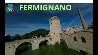 FERMIGNANO  PU  GabbyFly😊 fermignano castello borgo 4kaerial marche borghiantichi [upl. by Paddie]