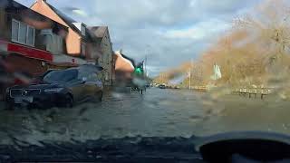 SALISBURY PLAIN FLOODNOT RUFFORD FORD A338 [upl. by Ronny]