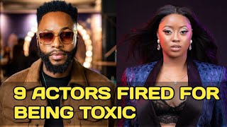 9 Actors Allegedly Fired For Being Toxic At Work [upl. by Eiddal]