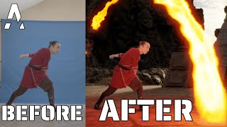 Firebending Blender amp EmberGen VFX Breakdown  Arcomade [upl. by Netsriik108]