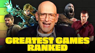 The Greatest Games of All Time RANKED [upl. by Yrreg]