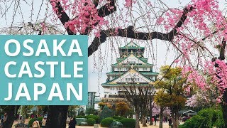 OSAKA CASTLE  THE BEST CASTLE IN JAPAN [upl. by Aleicarg]