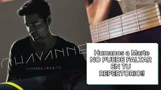 Humanos a Marte  Tutorial Guitarra  Chayanne Acordes [upl. by Jillie]