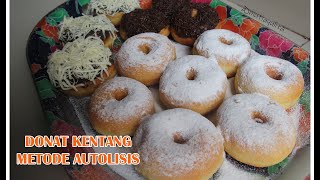 RESEP DONAT KENTANG METODE AUTOLISIS  MutiaYulita [upl. by Kannan]