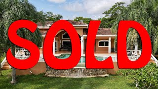 SOLD Rustic Palms House Vista Ridge Lot 37B Libertad Guanacaste Costa Rica [upl. by Eserrehs226]