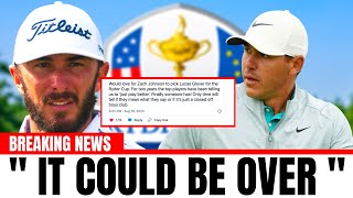 Max Homa sends VERY FIRM MESSAGE to fellow golfer over RYDER CUP CHANCES… [upl. by Pamella976]