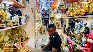 Market Vlog LAGOS ISLAND INTERIOR DECORATION Cheap and Large  marketviews [upl. by Arriek]